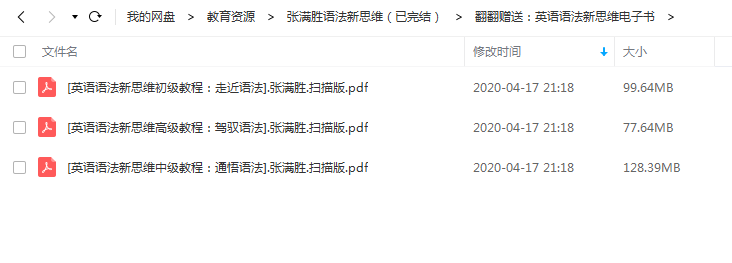 张满胜高中英语语法新思维初级、中级全套视频教程插图2爱书网–中小学课件学习