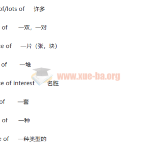 高一高二高三必背的英语基础短语，一定要牢记！