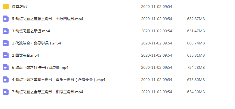 ZYB 王杭州 2020寒假 初中中考数学寒假系统班（7讲带讲义）插图爱书网–中小学课件学习