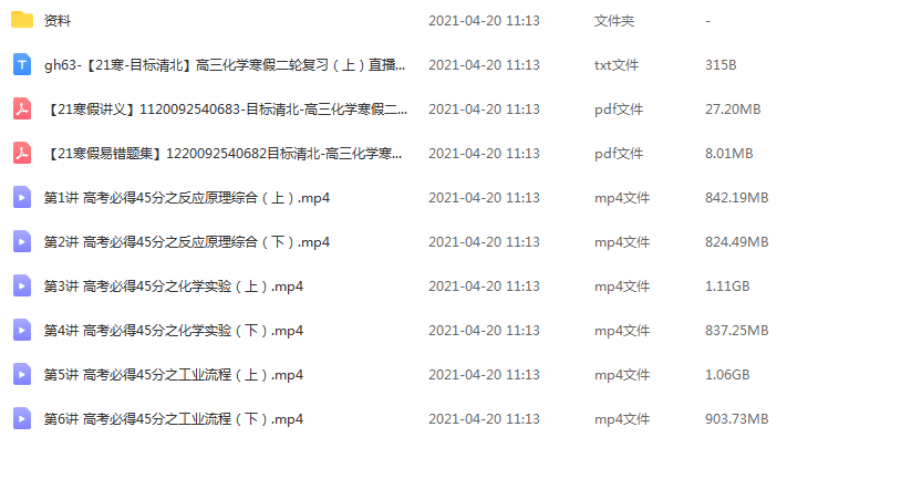 2021高考化学 郑瑞化学二轮复习目标清北班插图请使用正版授权-盗版主题后果自负-授权购买官网-ritheme.com