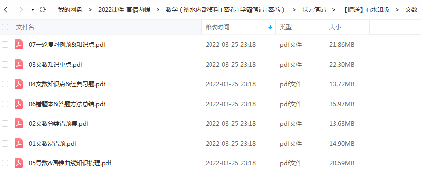 2022高考数学236份衡水内部资料 模拟密卷+学霸笔记插图4爱书网–中小学课件学习