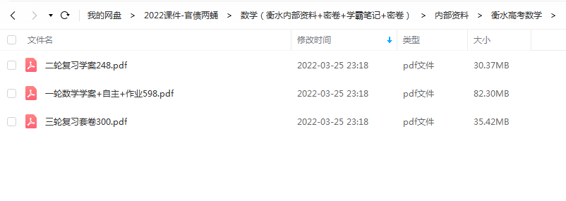 2022高考数学236份衡水内部资料 模拟密卷+学霸笔记插图爱书网–中小学课件学习