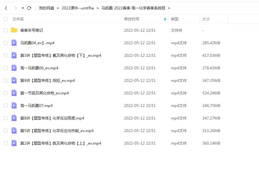 高中化学 马凯鹏 2022春季 高一化学春季系统班插图爱书网–中小学课件学习