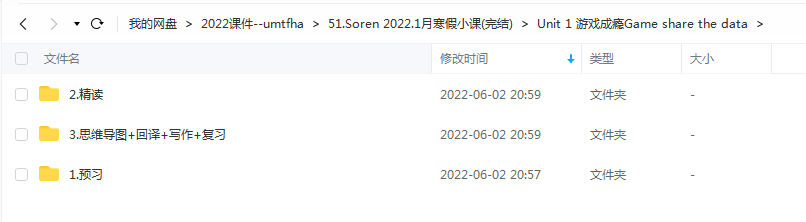 Soren 2022.1月寒假小课(完结)