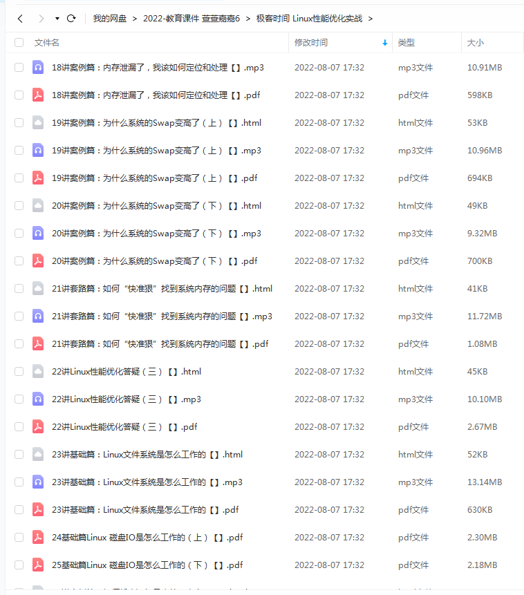 极客时间 Linux性能优化实战 百度云下载插图爱书网–中小学课件学习
