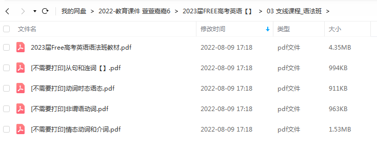 2023届FREE高考英语 pdf文档插图1爱书网–中小学课件学习