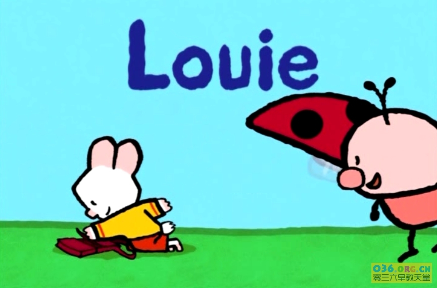 法国益智绘画类动画片《路易小兔子Louie》 全70集 中文发音 avi格式/480P高清百度云网盘下载