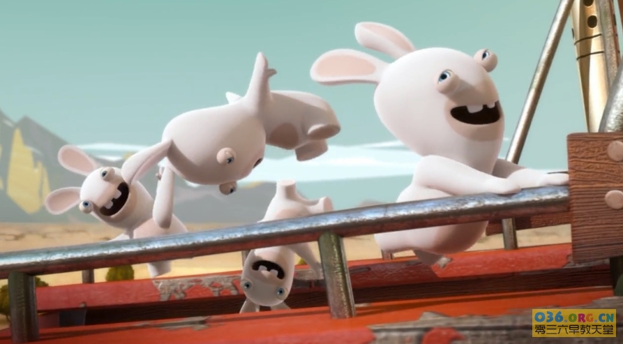美国3D搞笑动画《疯狂的兔子》（疯兔入侵） 第1季 全78集/MP4/720p超清 百度云网盘下载插图1爱书网–中小学课件学习