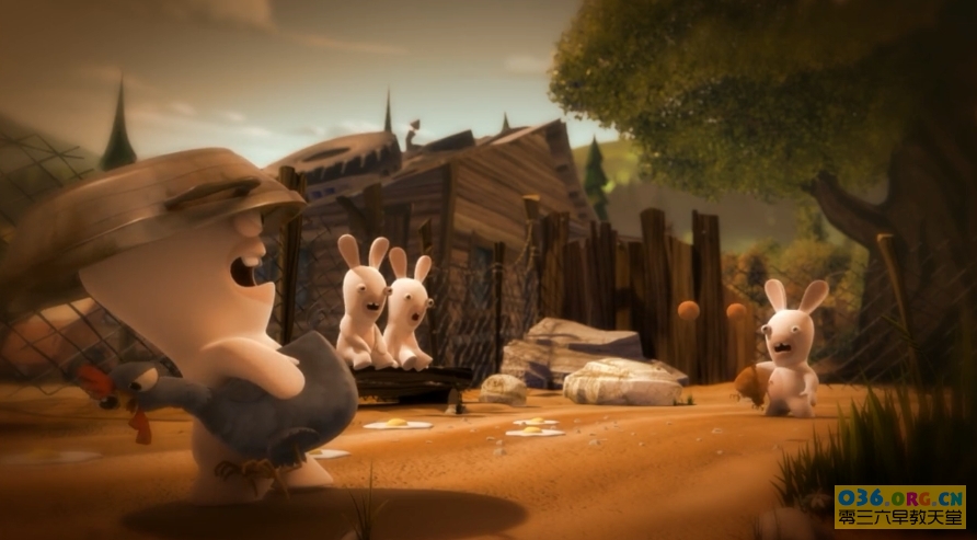美国3D搞笑动画《疯狂的兔子》（疯兔入侵） 第1季 全78集/MP4/720p超清 百度云网盘下载插图2爱书网–中小学课件学习