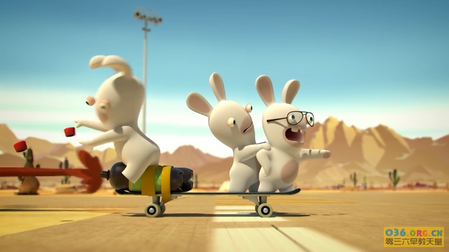 美国3D搞笑动画《疯狂的兔子》（疯兔入侵） 第2季 全78集/MP4/720p超清 百度云网盘下载插图3爱书网–中小学课件学习