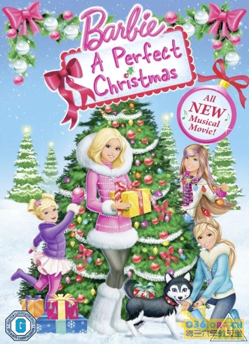 【芭比娃娃大电影】2011 芭比之完美圣诞 Barbie.A.Perfect.Christmas 中文发音.MP4格式.720P超清 百度网盘下载