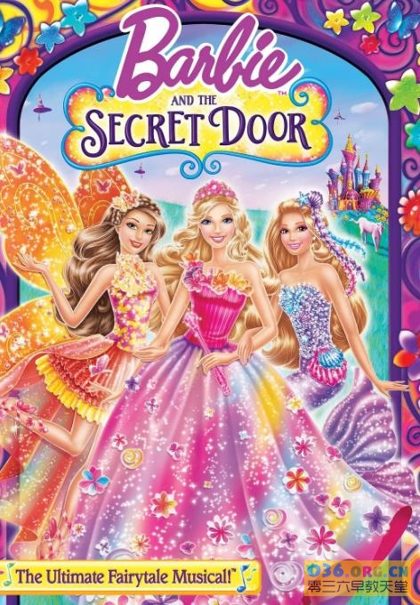 【芭比娃娃大电影】2014 芭比之神秘之门 Barbie and The Secret Door 中文发音.MP4格式.720P超清 百度网盘下载