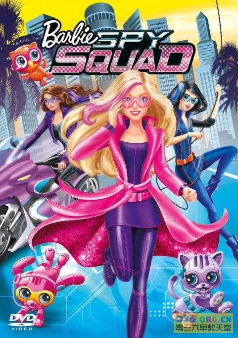 【芭比娃娃大电影】2016 芭比之间谍小队 Barbie Spy Squad 又名：芭比之特工队 中文发音.MP4格式.720P超清 百度网盘下载