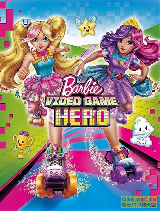 【芭比娃娃大电影】2017 芭比之游戏英雄 Barbie Video Game Hero 又名：芭比之电玩英雄 中文发音.MP4格式.720P超清 百度网盘下载