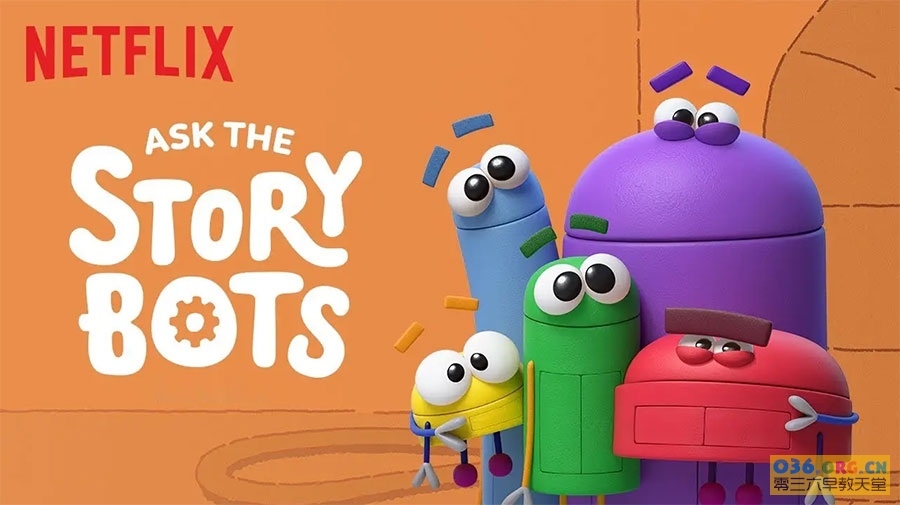 Netflix出品学龄前STEM动画片《Ask the StoryBots 问问故事小机器人》1-3季 全22集 英语发音/英文字幕 MKV格式/1080P 百度网盘下载