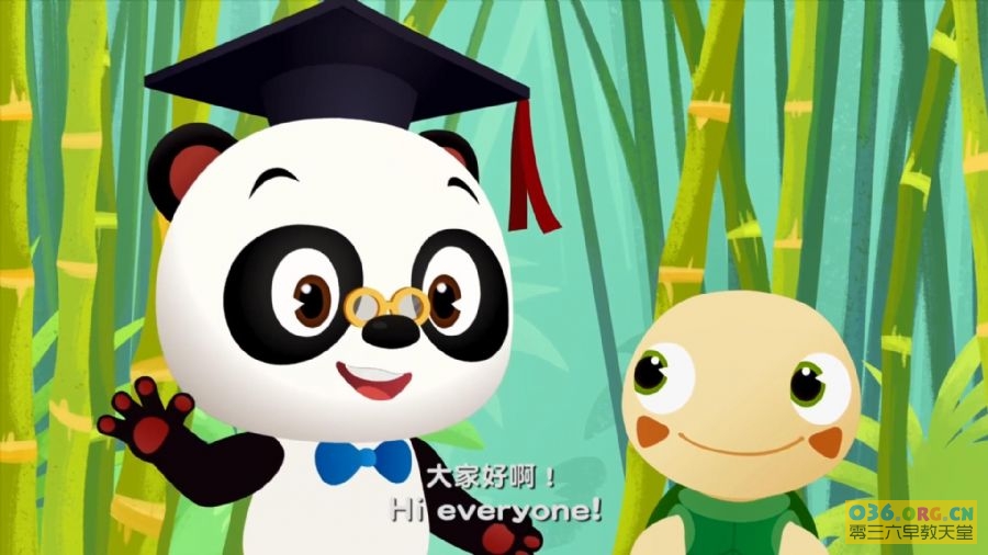 学龄前儿童益智启蒙英文动画片《熊猫博士和托托 Dr.Panda ToTo Time》全50集 英文发音 中英文字幕 MP4/1080P超清 百度网盘下载