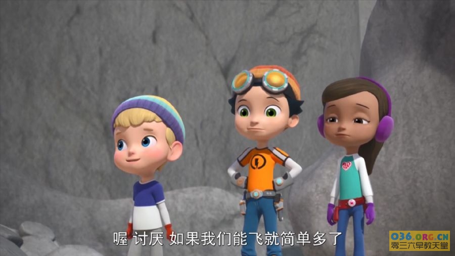 STEM科普学龄前儿童动画片《小天才罗斯帝 Rusty Rivets》第一季 中文版 全26集 mp4格式/1080p超清 百度网盘下载