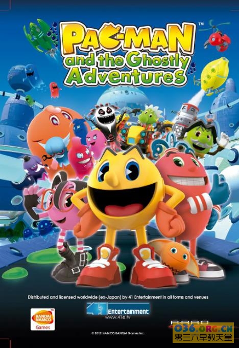 奇幻冒险搞笑动画片《吃豆人的鬼魅历险 Pac-Man and the Ghostly Adventures》英文版 第1-2季 MP4格式/1080P超清 百度网盘下载