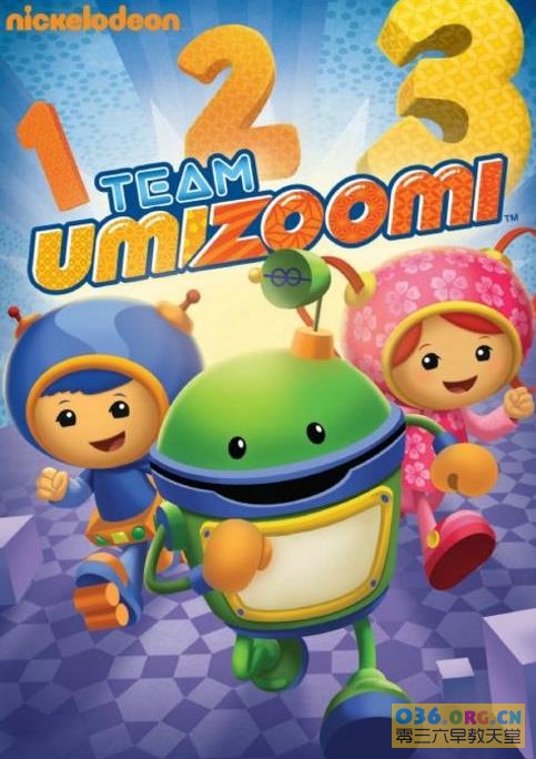 学龄前儿童数学启蒙动画《数学城小兄妹Team Umizoomi》 （呜咪123） 英文版第1-4季 美国尼克公司出品 百度网盘下载