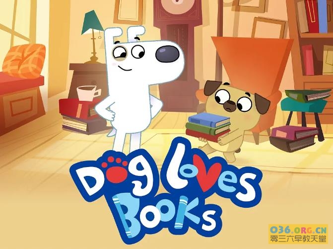 BBC出品《狗狗爱读书》Dog Loves Books英文版 全52集 MP4/1080P超清 百度网盘下载