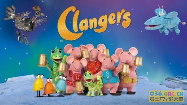 BBC学龄前英文动画片《太空鼠一家》Clangers 英文版 第2季 全26集 MP4/1080P超清 百度网盘下载