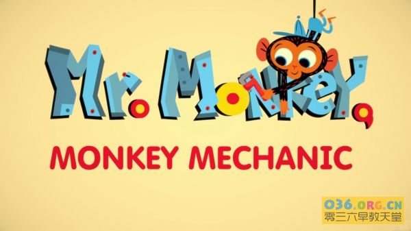 3-6岁STEM启蒙动画《修理工猴子先生 Mr. Monkey, Monkey Mechanic》英文版 第1季 全13集 mkv/1080P超清 百度网盘下载