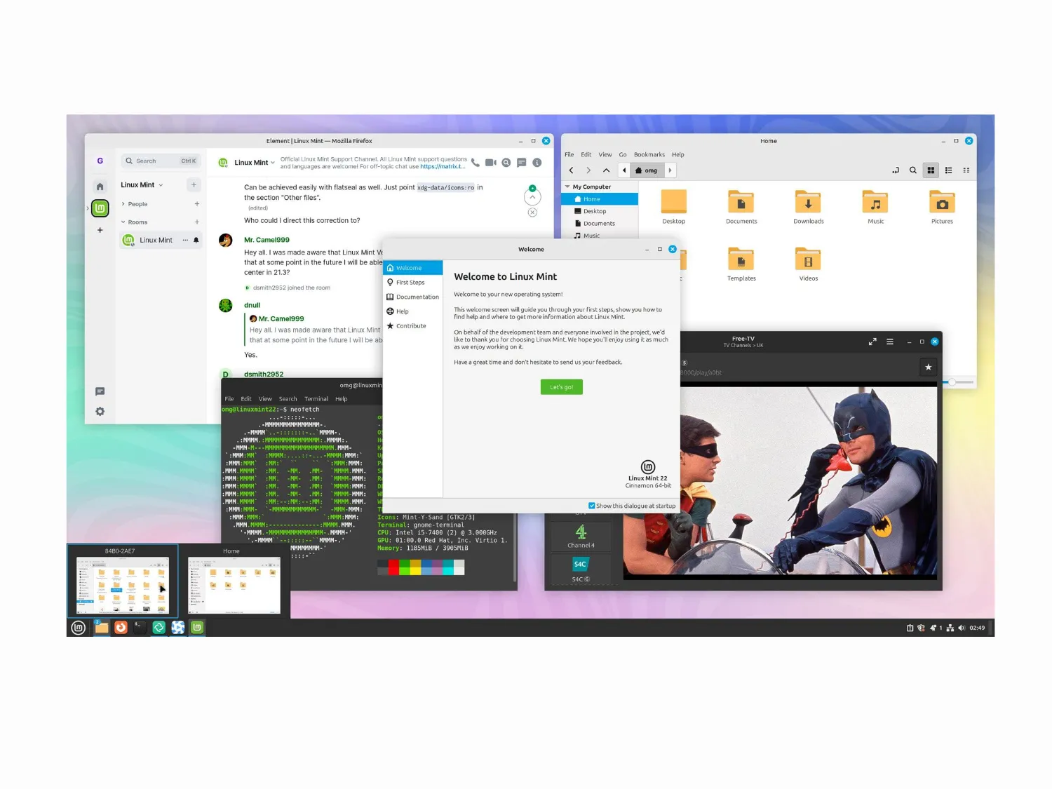 【官方】Linux Mint v22.2