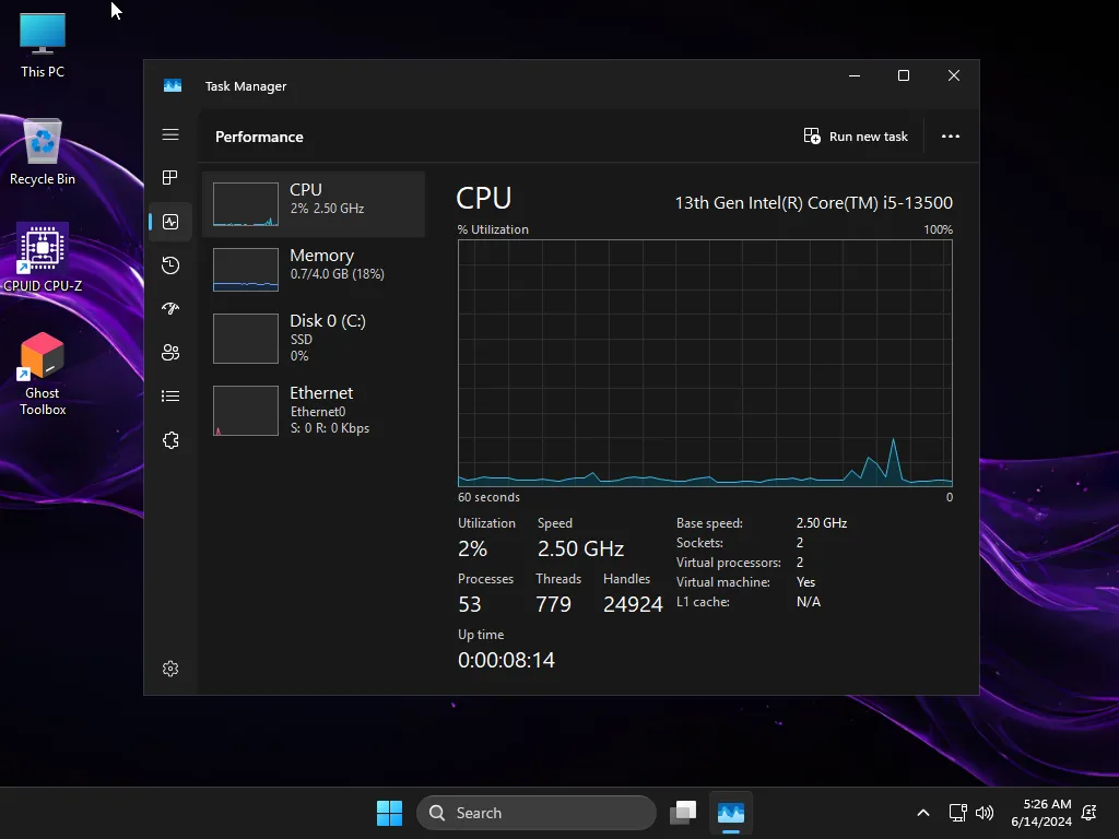 【GHOST SPECTRE】Windows11 24H2 26100.1150 精简版插图3thewindows