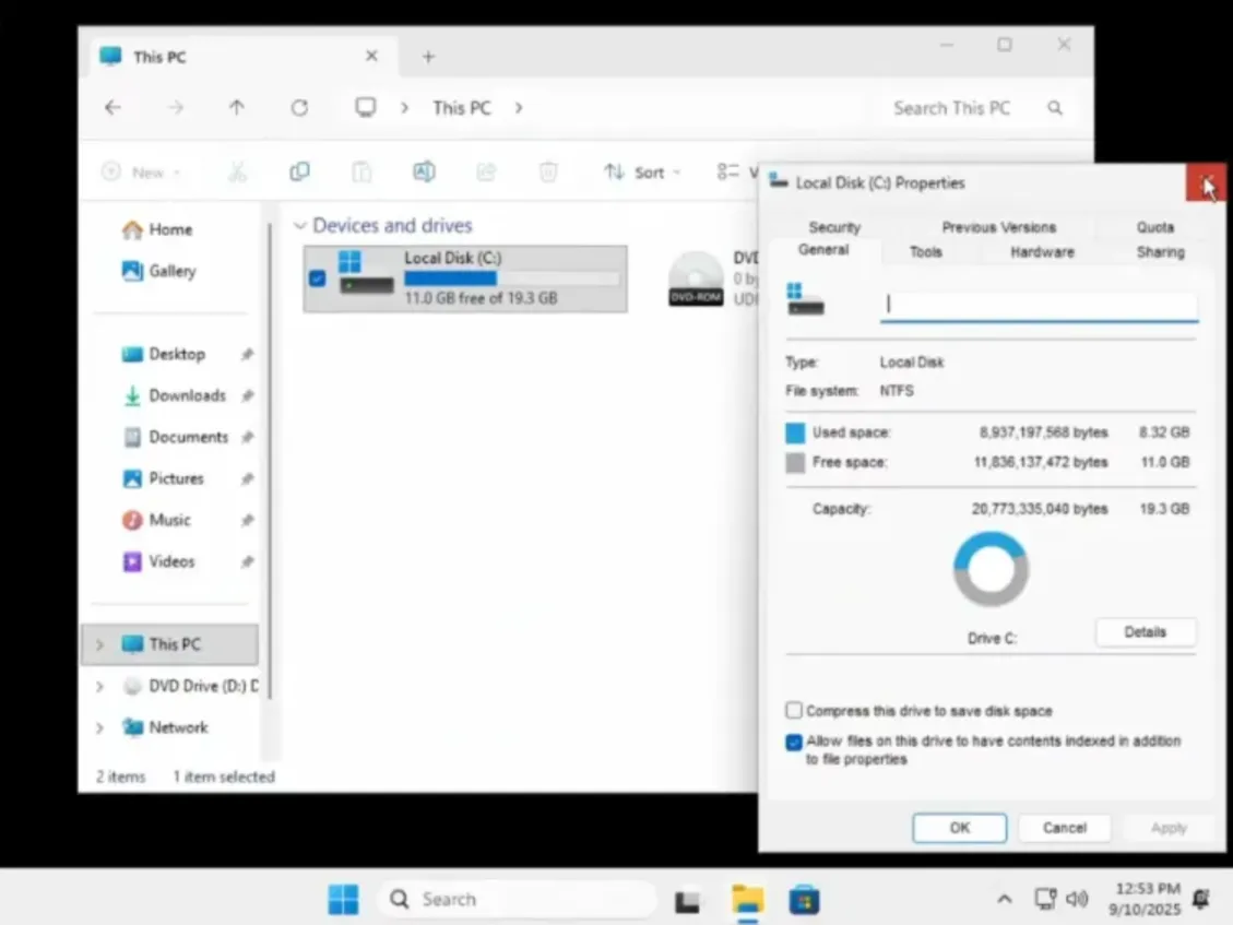 【nano11】Windows 11 25H2 26200.5074 精简版插图1thewindows